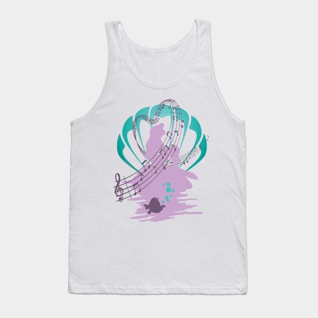 Part Of Your World Tank Top by Vitalitee
